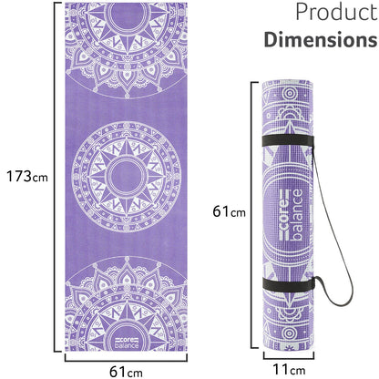 Core Balance Yoga Mat - Non Slip