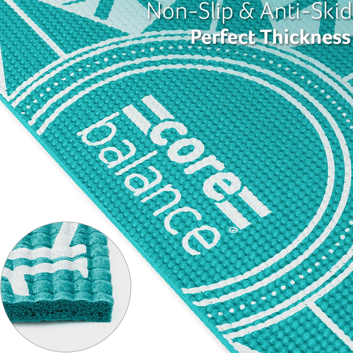 Core Balance Yoga Mat - Non Slip
