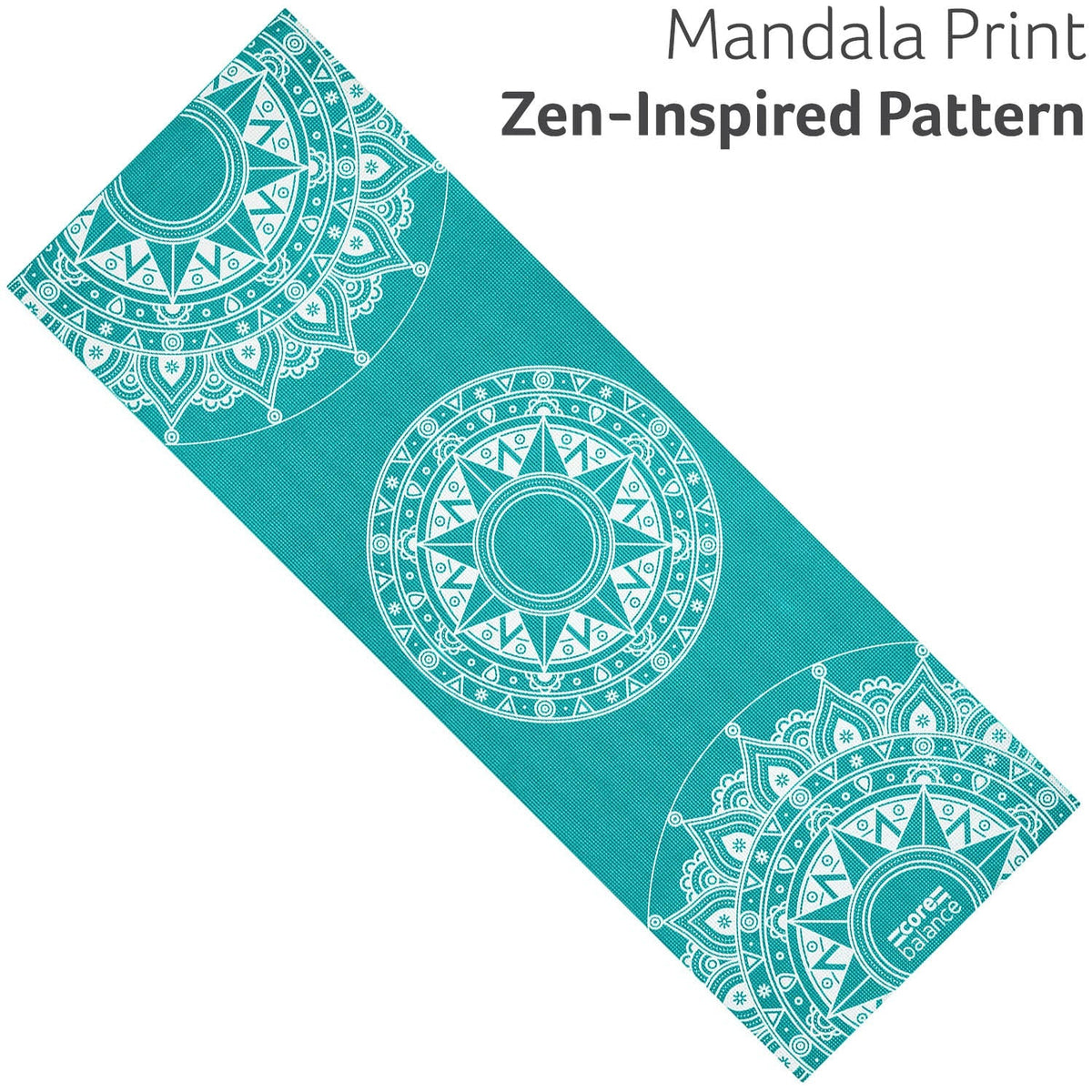 Core Balance Yoga Mat - Non Slip