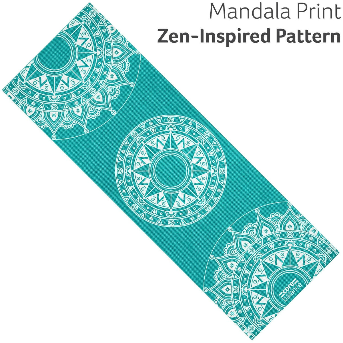 Core Balance Yoga Mat - Non Slip