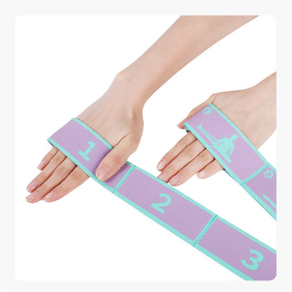 Upgraded Segmented Digital Yoga Elastic Band
