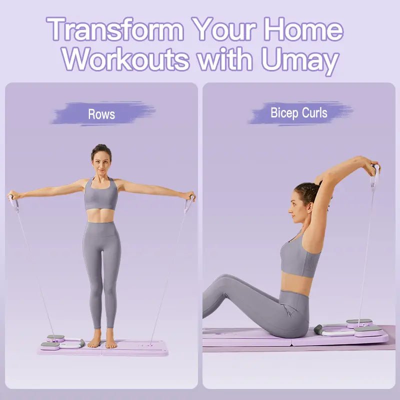 Foldable AB, Pilates Reformer Exercise Board