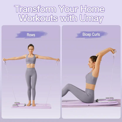 Foldable AB, Pilates Reformer Exercise Board
