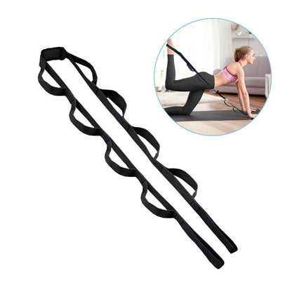 Portable Folding Yoga Stretch Band Resistance Band