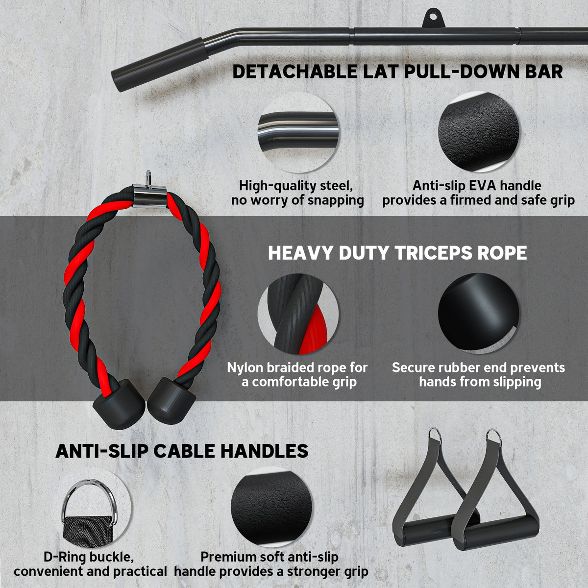 Home Cable Pulley System