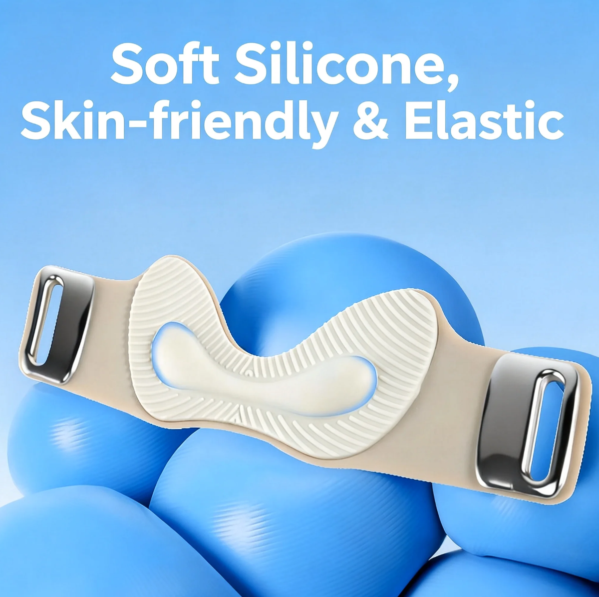 Silicone Patella Knee Strap with 3d