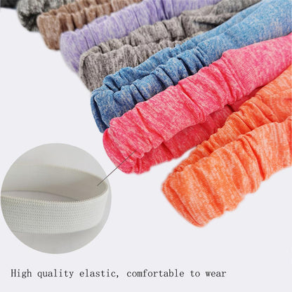 5-Piece Women's Anti-Slip Sports Sweat-Absorbing Headbands Elastic Yoga…