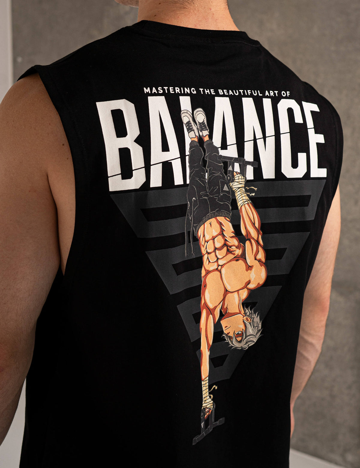Anime Oversized Tank Top Balance