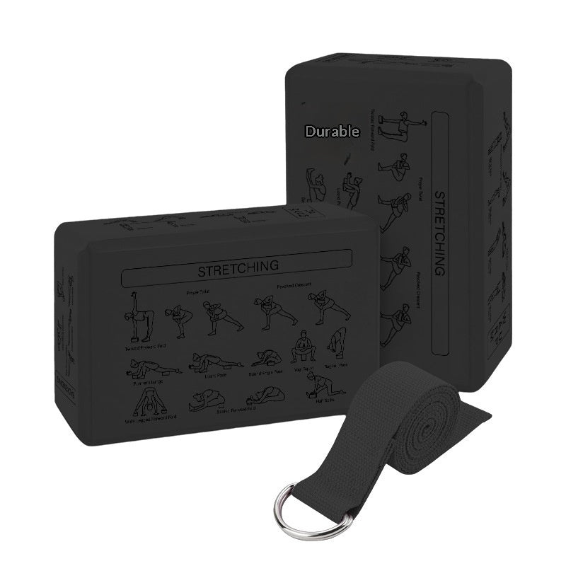 EVA Yoga Block And Stretch Band Set For Dance Training