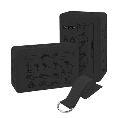 EVA Yoga Block And Stretch Band Set For Dance Training
