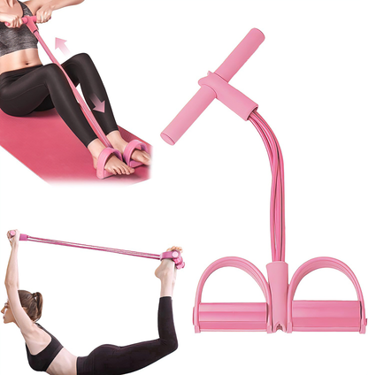 6-Tube Pedal Puller Resistance Rope, Foot Pedal Resistance Band, Yoga…