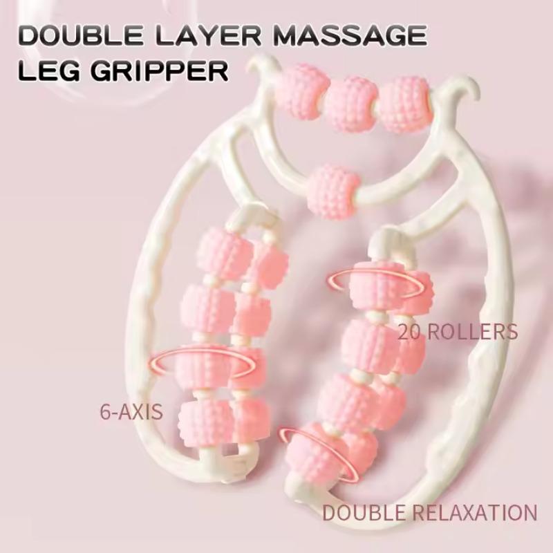 Double Row 20 Roller Leg Massager