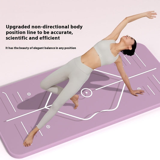Home Yoga Mat Body Line TPE Anti-skid Shock Absorption