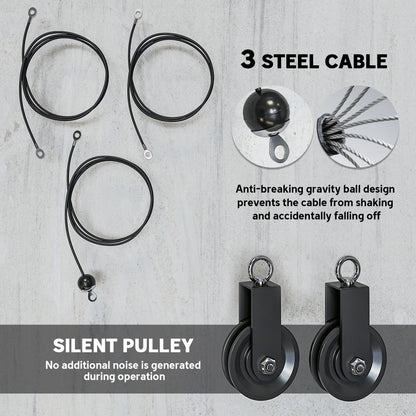 Home Cable Pulley System