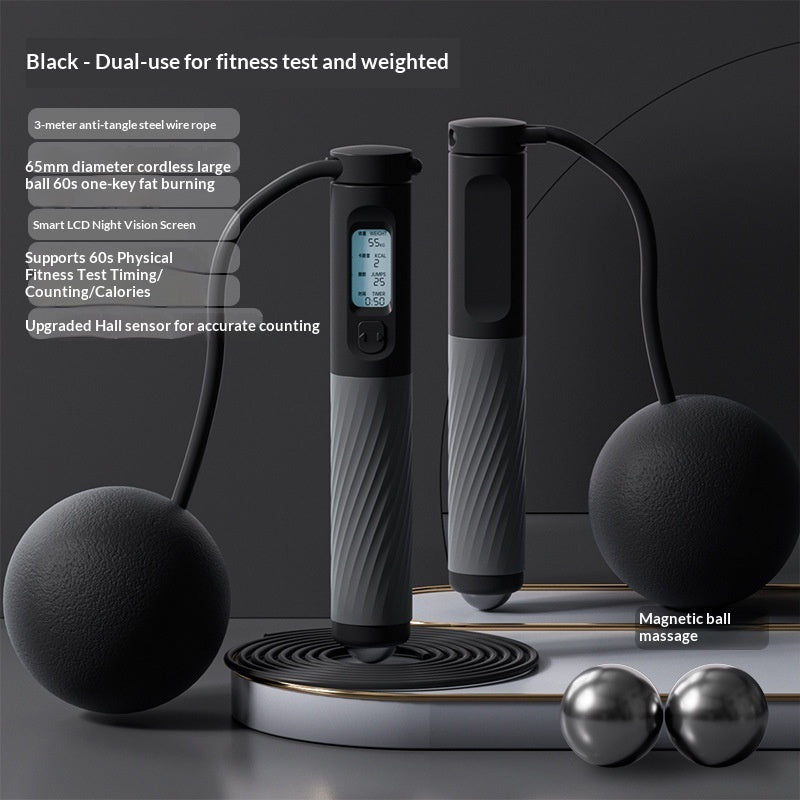 Cordless Magnetic Bead Massage Fitness Rope