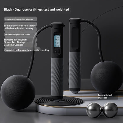 Cordless Magnetic Bead Massage Fitness Rope