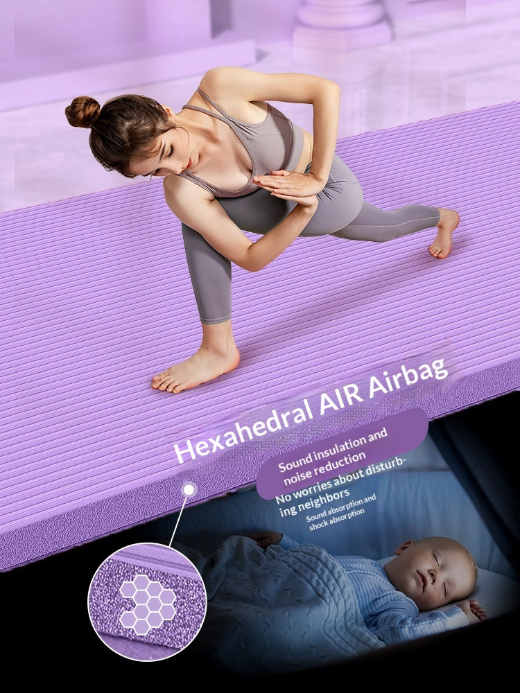 Yoga Mat For Beginners Non-Slip Shock-Absorbing