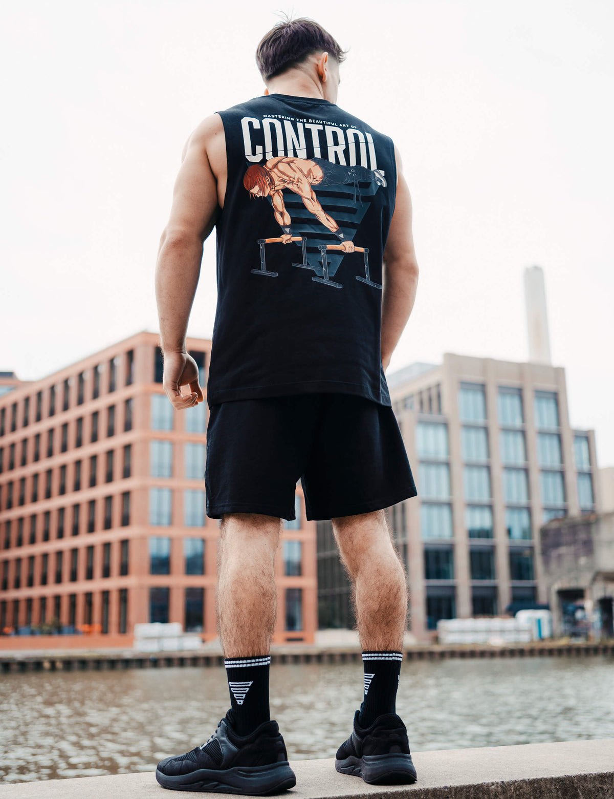 Anime Oversized Tank Top Control