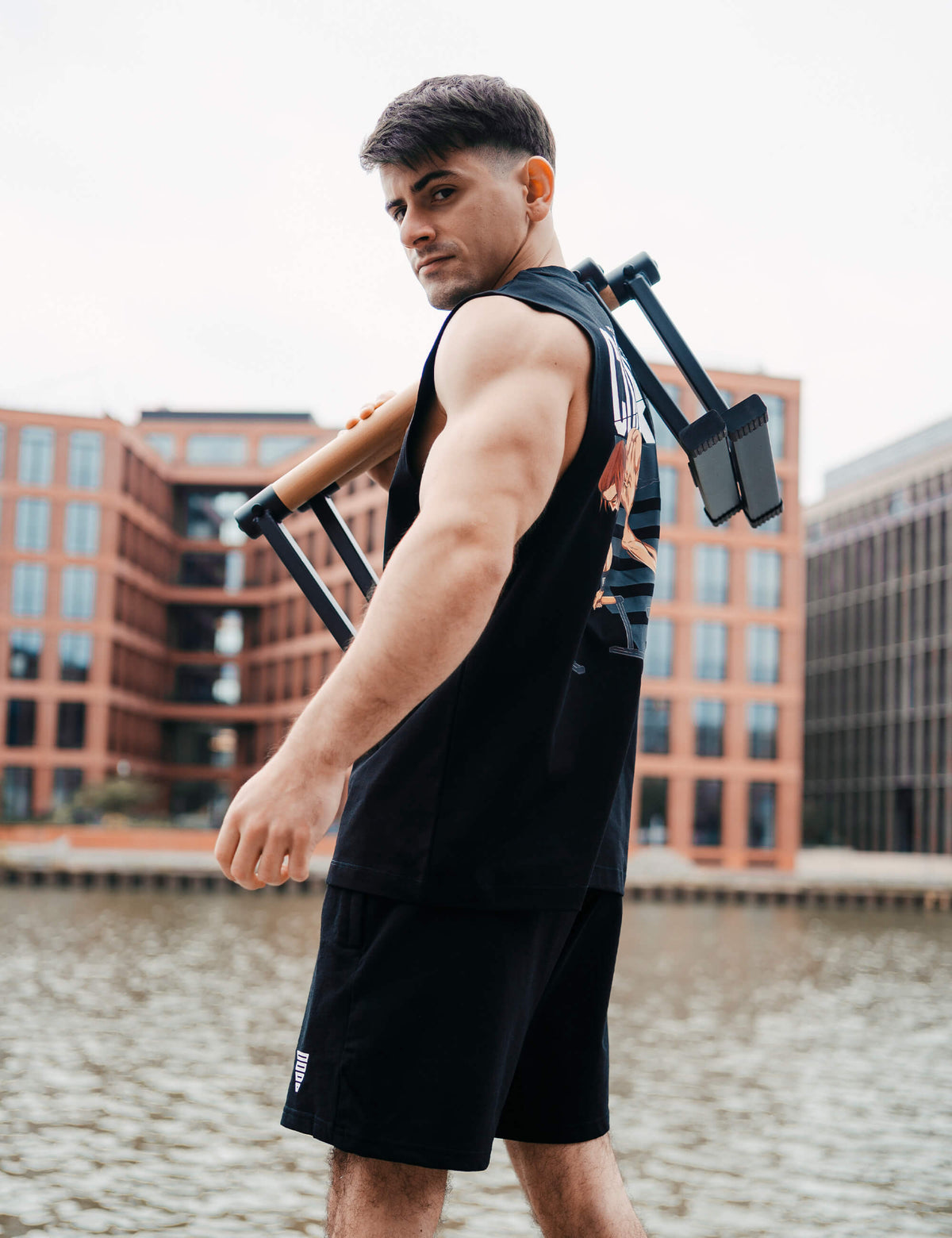 Anime Oversized Tank Top Control