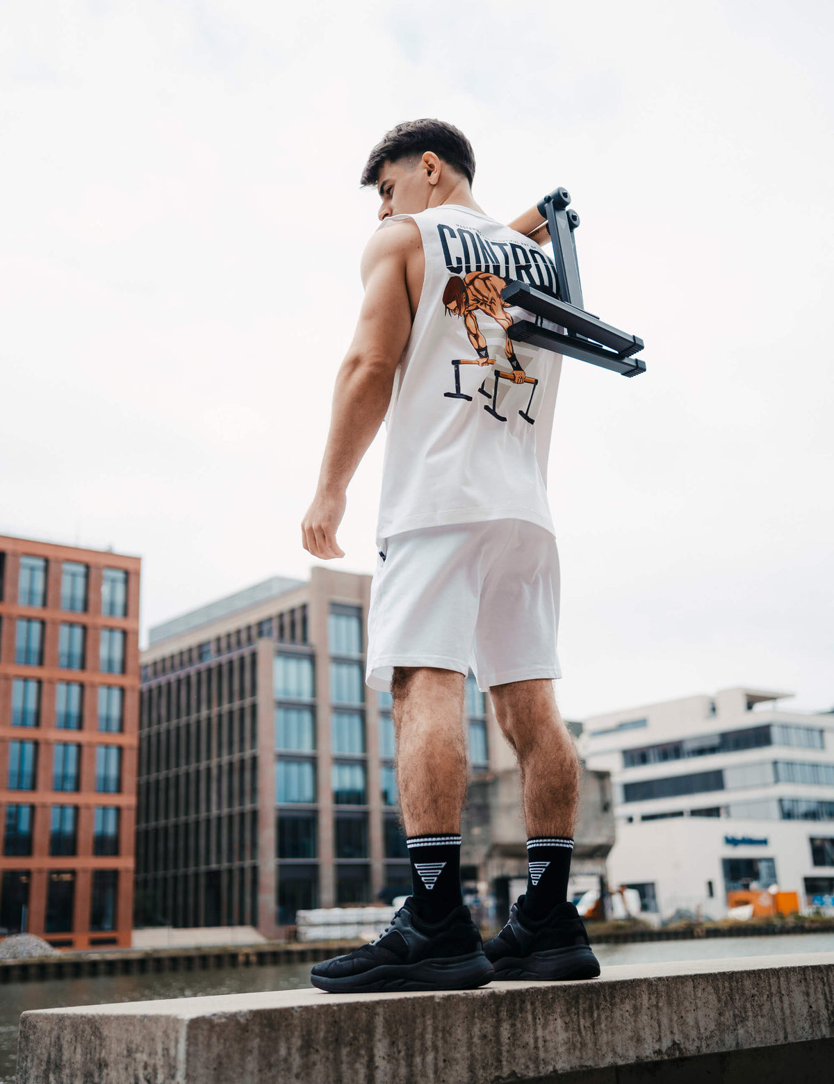 Anime Oversized Tank Top Control