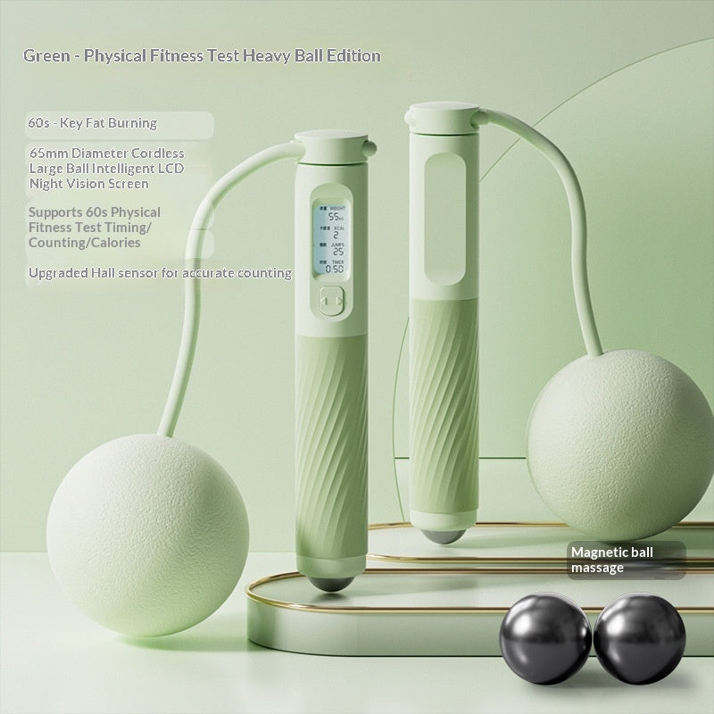Cordless Magnetic Bead Massage Fitness Rope