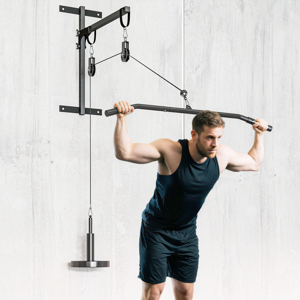 Home Cable Pulley System