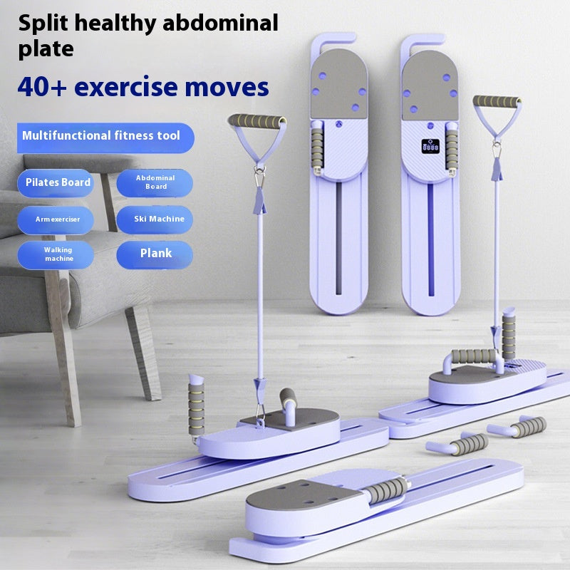 Multifunctional Split Pilates Fitness Board Training