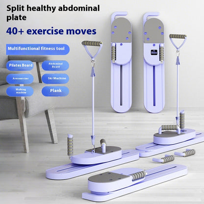 Multifunctional Split Pilates Fitness Board Training