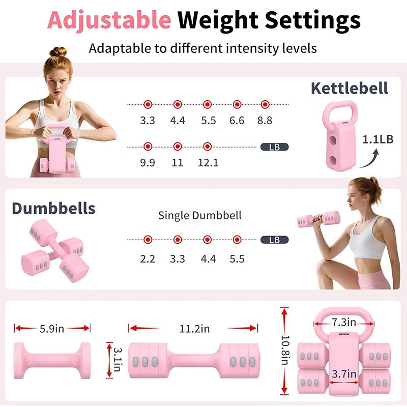 Hex Dumbbell Pair