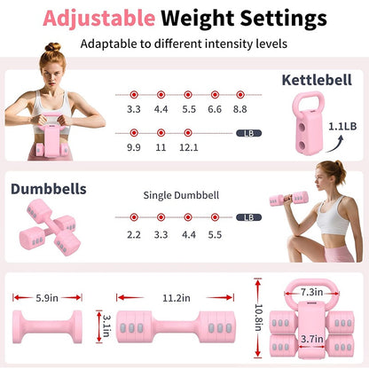 Hex Dumbbell Pair