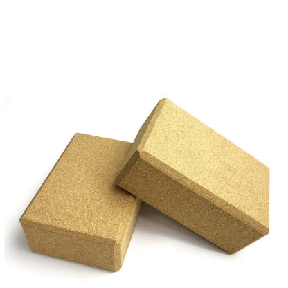 Natural Cork Yoga Bricks High Density