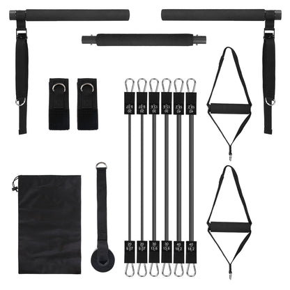 100LBS OR 180LBS Band Options - 1Pc Pilates Bar Kit Multifunctional Pilates…