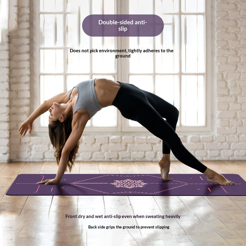 Professional Non-Slip PU Natural Rubber Yoga Mat