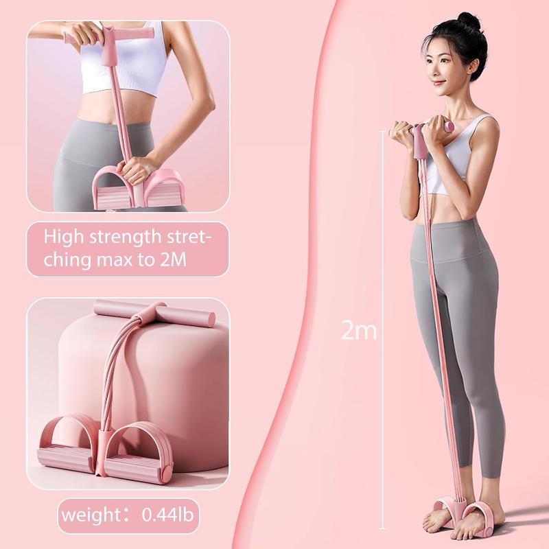 6-Tube Pedal Puller Resistance Rope, Foot Pedal Resistance Band, Yoga…