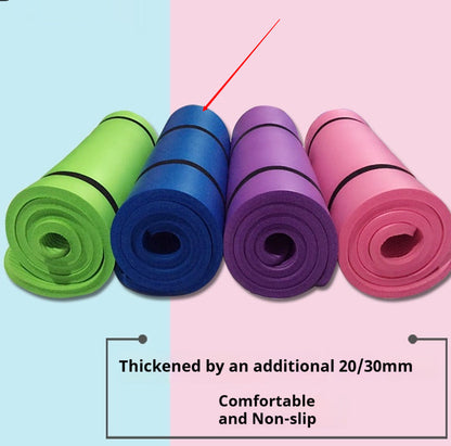 Extra-thick 20mm Widened And Lengthened Yoga Mat