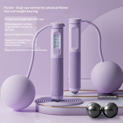Cordless Magnetic Bead Massage Fitness Rope