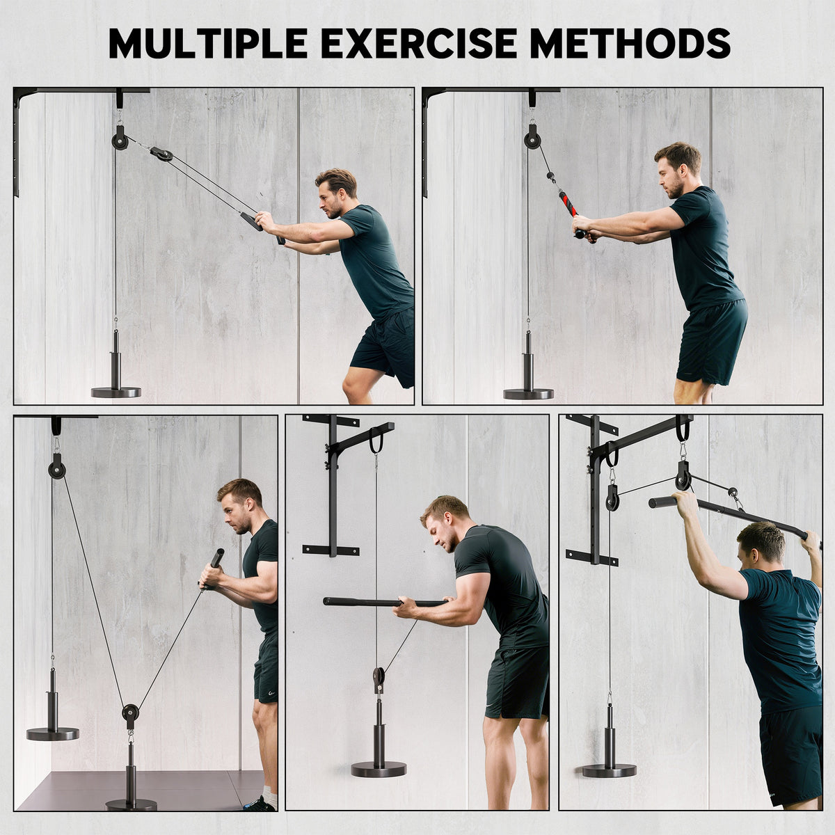 Home Cable Pulley System