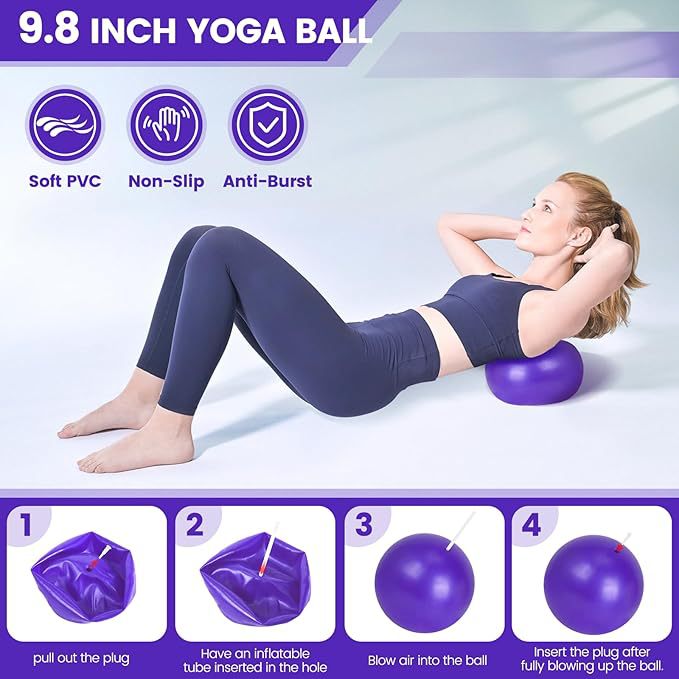 Yoga Pilates Roller 13 Piece Set
