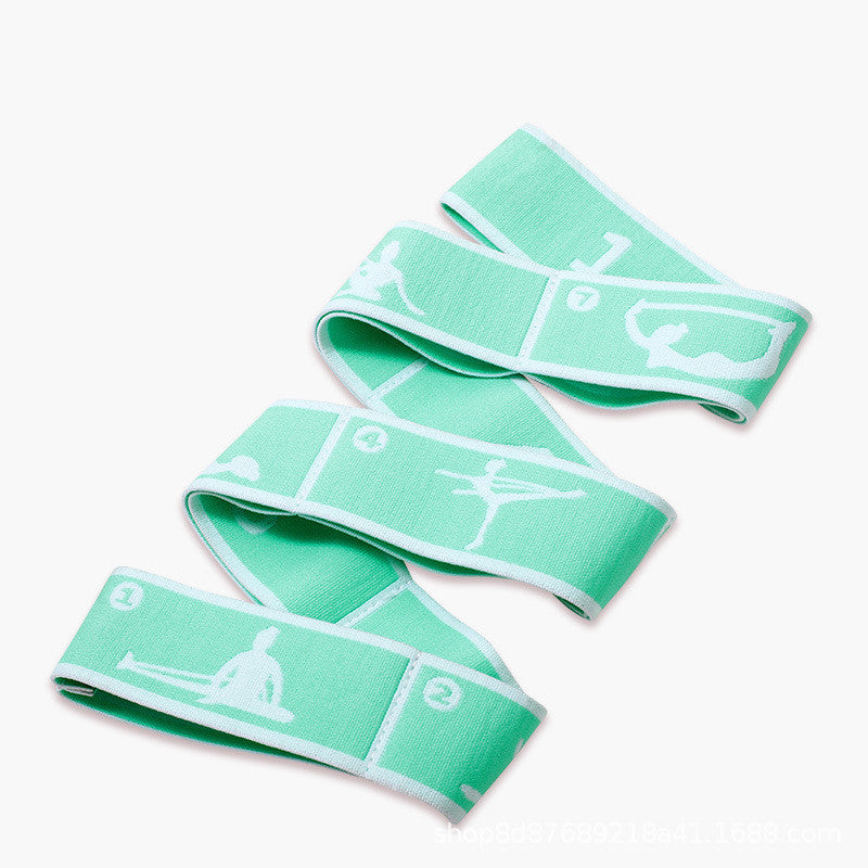 Upgraded Segmented Digital Yoga Elastic Band