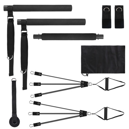 Pilates Bar with Resistance Bands Kit