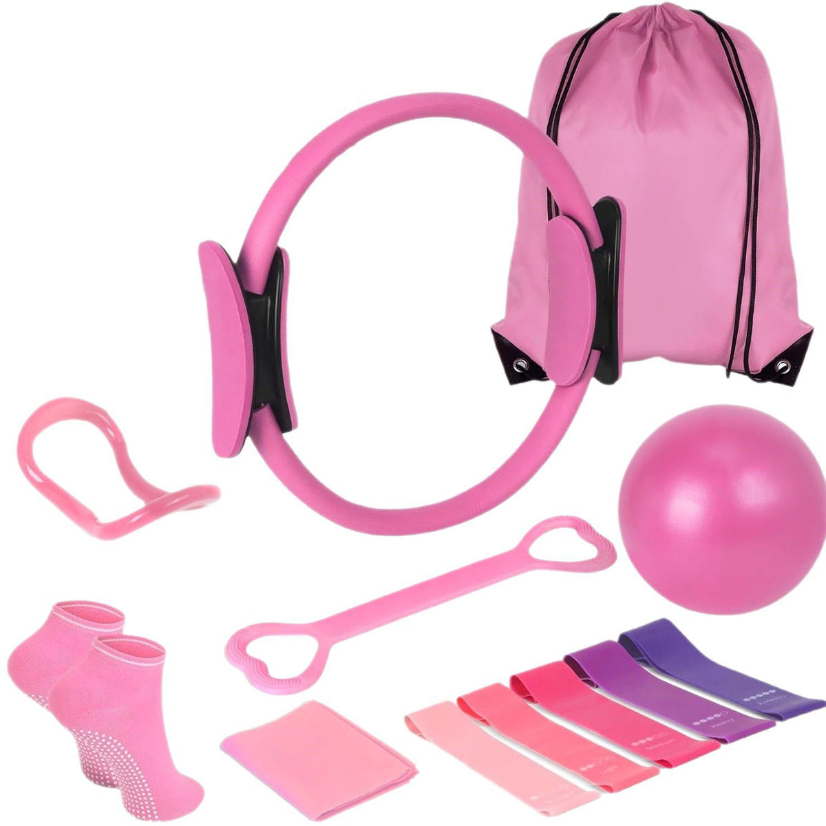 Yoga Pilates Roller 13 Piece Set