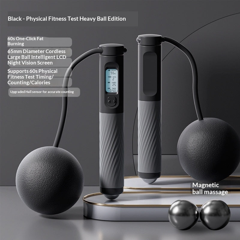 Cordless Magnetic Bead Massage Fitness Rope