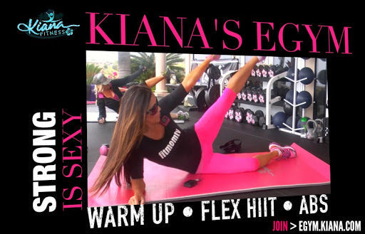 Kiana’s Streamable Fitness Classes – Train Anywhere, Anytime