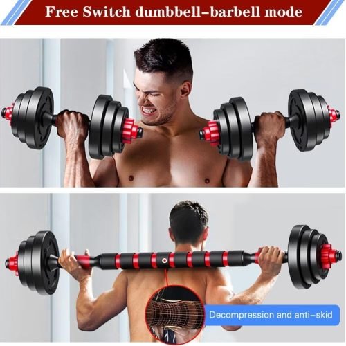 110 Lbs Adjustable Dumbbell Weight Set for Strength Training & Lifting | SKU: S1225