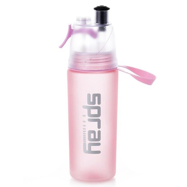 550ml New Design Spray Water Bottle BPA Free Leak-Proof Sport Bottles Outdoor Climbing Cycling Gym Drinkware
