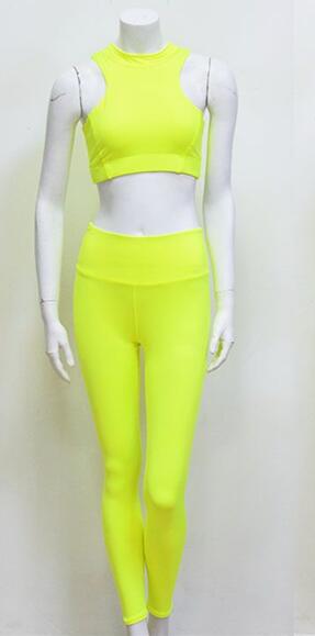 2 piece yoga set women fitness yoga suit women sports wear sets athletic crop top gym cloth woman exercise suit gym apparel