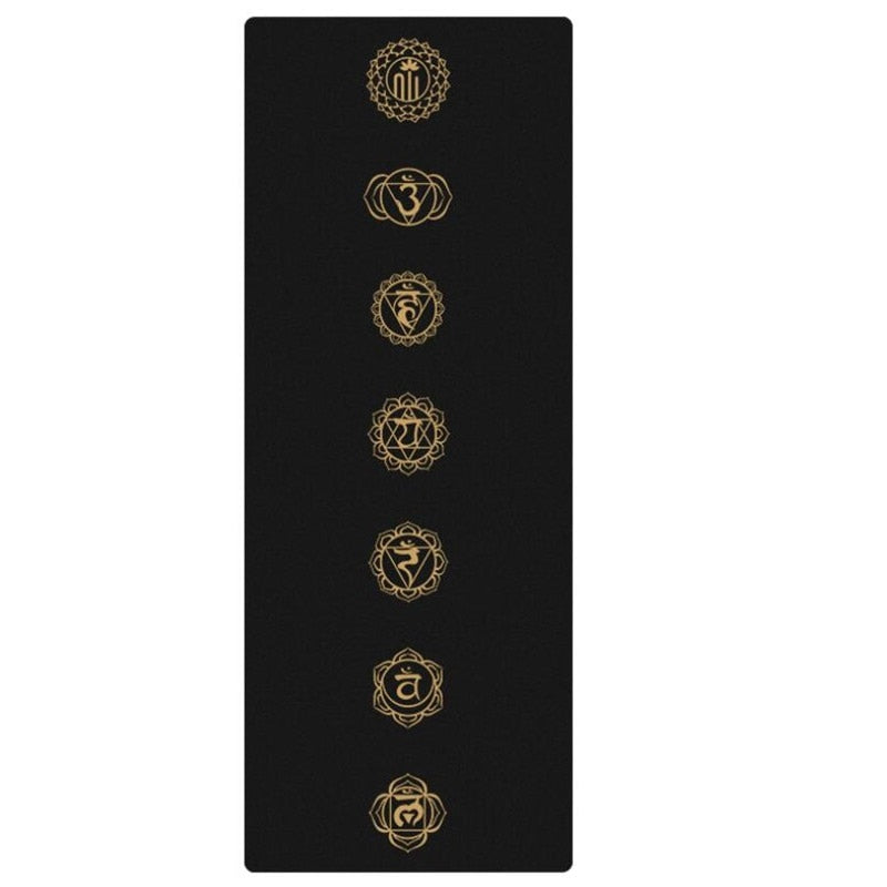Yoga Mat: Natural Rubber Anti Skid