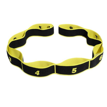 Yoga Belt: Polyester Latex Elastic