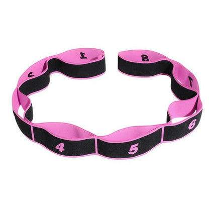 Yoga Belt: Polyester Latex Elastic