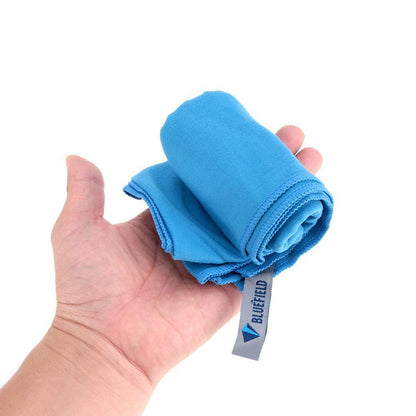 Compact Quick-drying Camping Beach Towel with a Bag